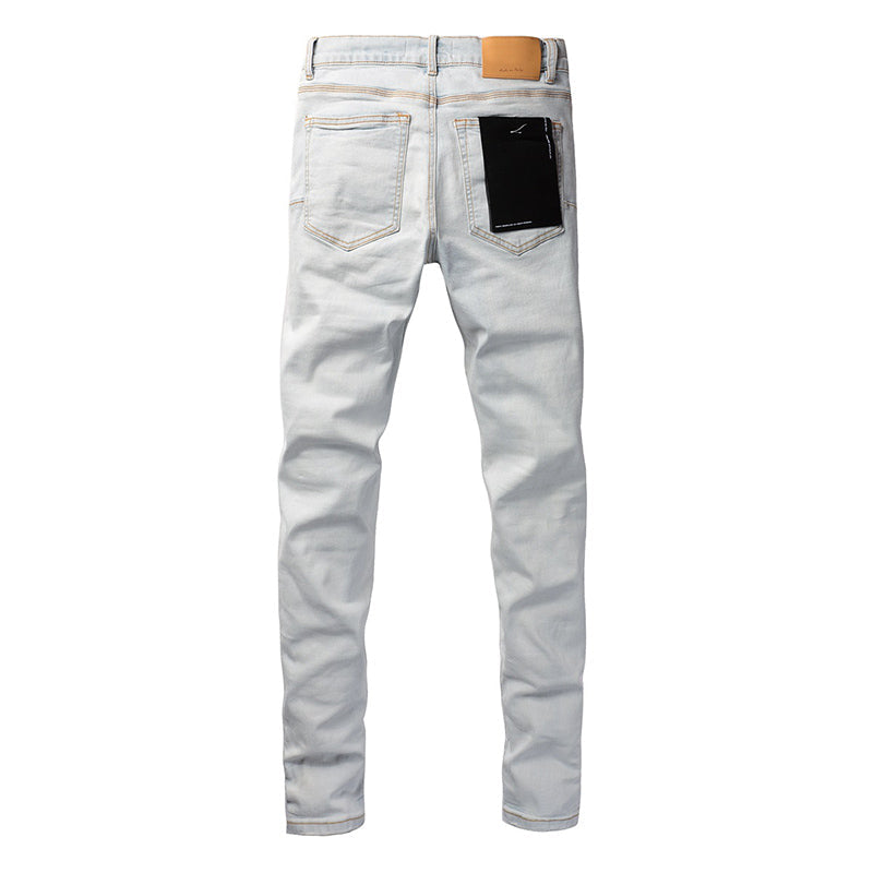 Purple Brand Jeans #9081 – Skinny Fit Scratched Denim