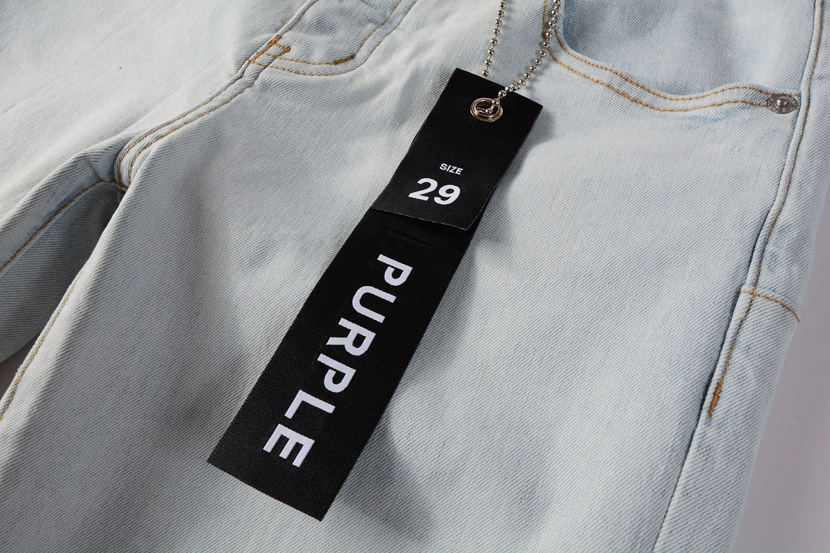 Purple Brand Jeans #9081 – Skinny Fit Scratched Denim