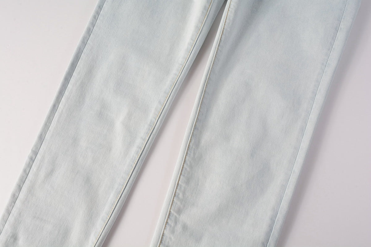 Purple Brand Jeans #9081 – Skinny Fit Scratched Denim