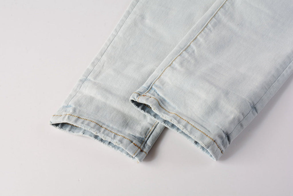 Purple Brand Jeans #9081 – Skinny Fit Scratched Denim