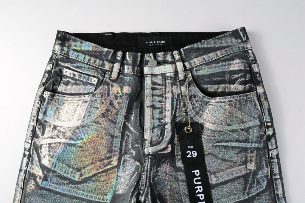 Purple Brand Relaxed Fit Denim Shorts #5028