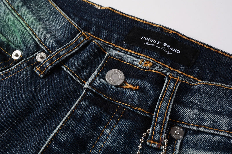 Purple Brand Skinny Jeans #9070 – Scratched Cotton Denim