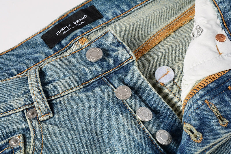 Purple Brand Jeans #9076 – Skinny Fit Distressed Denim