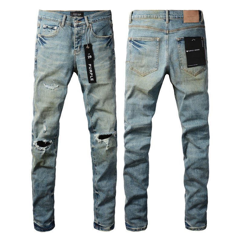 Purple Brand Jeans #9076 – Skinny Fit Distressed Denim