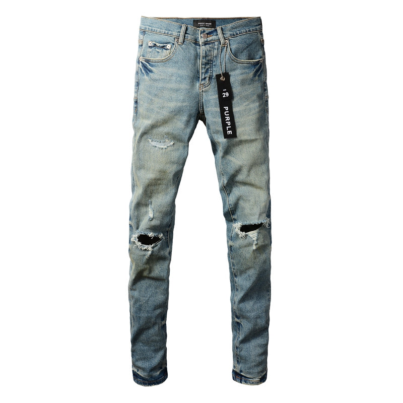 Purple Brand Jeans #9076 – Skinny Fit Distressed Denim