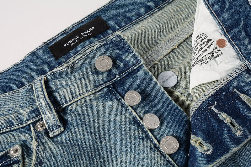 Purple Brand Jeans #9072 | Skinny Fit Scratched Denim