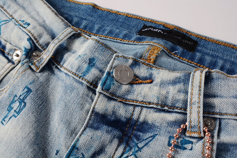 Purple Brand Jeans #9063 – Skinny Fit Distressed Denim