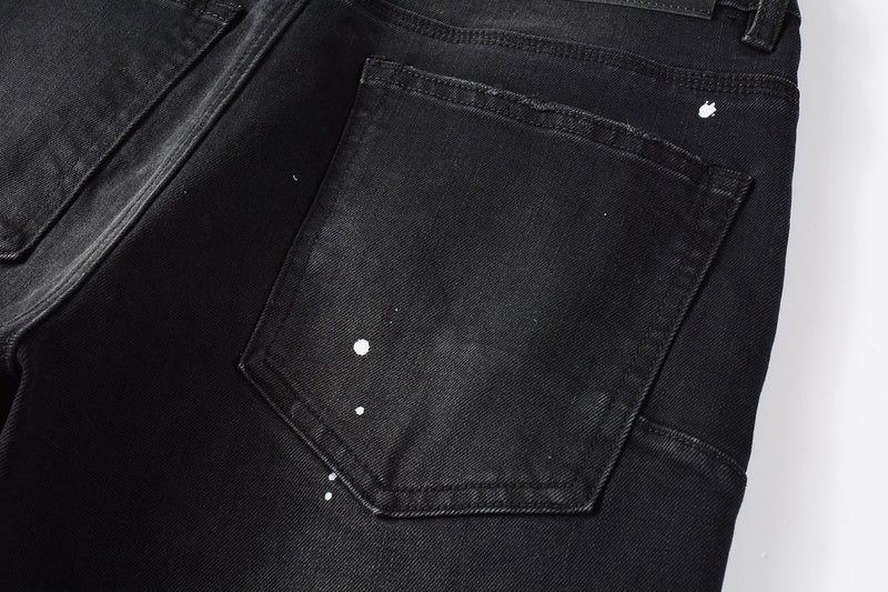 Purple Brand Jeans #9098 | Skinny Fit Distressed Denim