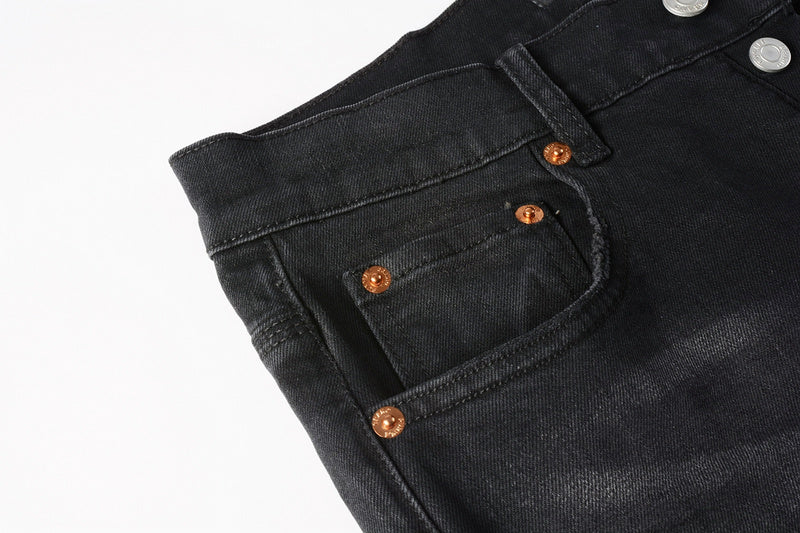 Purple Brand Jeans #9098 | Skinny Fit Distressed Denim
