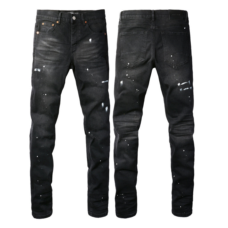 Purple Brand Jeans #9098 | Skinny Fit Distressed Denim