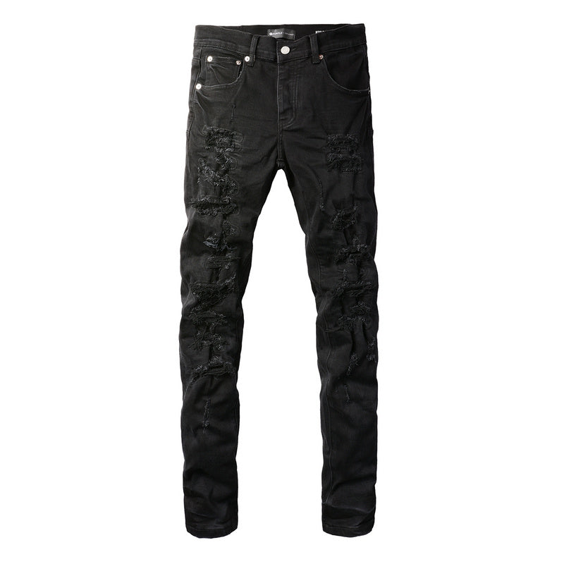 Purple Brand Jeans #9108 – Skinny Fit Distressed Denim