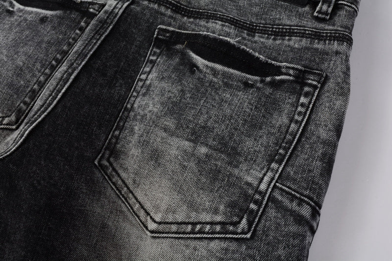 Purple Brand Jeans #9105 – Skinny Fit Distressed Denim