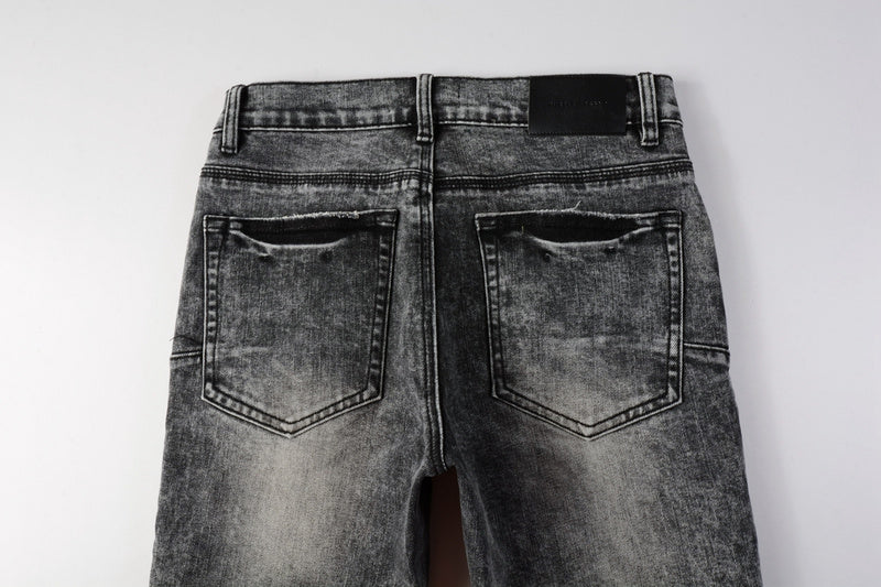 Purple Brand Jeans #9105 – Skinny Fit Distressed Denim