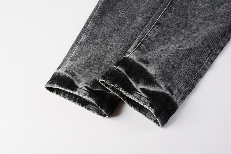 Purple Brand Jeans #9102 – Skinny Fit Distressed Denim