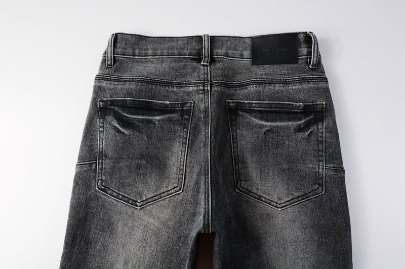 Purple Brand Jeans #9102 – Skinny Fit Distressed Denim