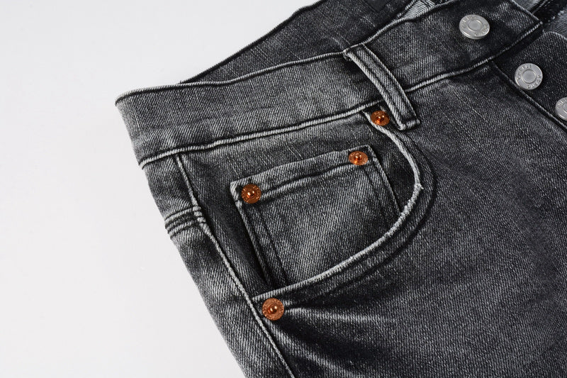 Purple Brand Jeans #9102 – Skinny Fit Distressed Denim
