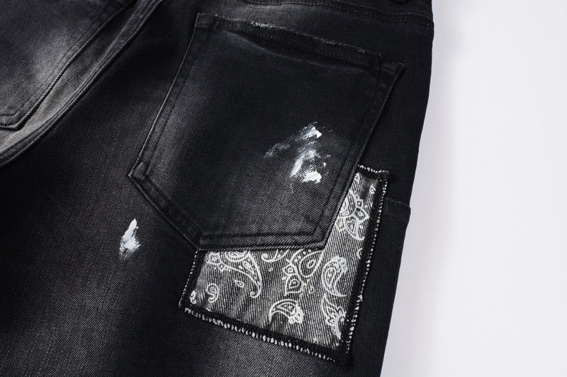 Purple Brand Jeans #9099 – Skinny Fit Distressed Denim