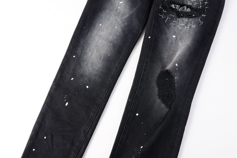 Purple Brand Jeans #9099 – Skinny Fit Distressed Denim