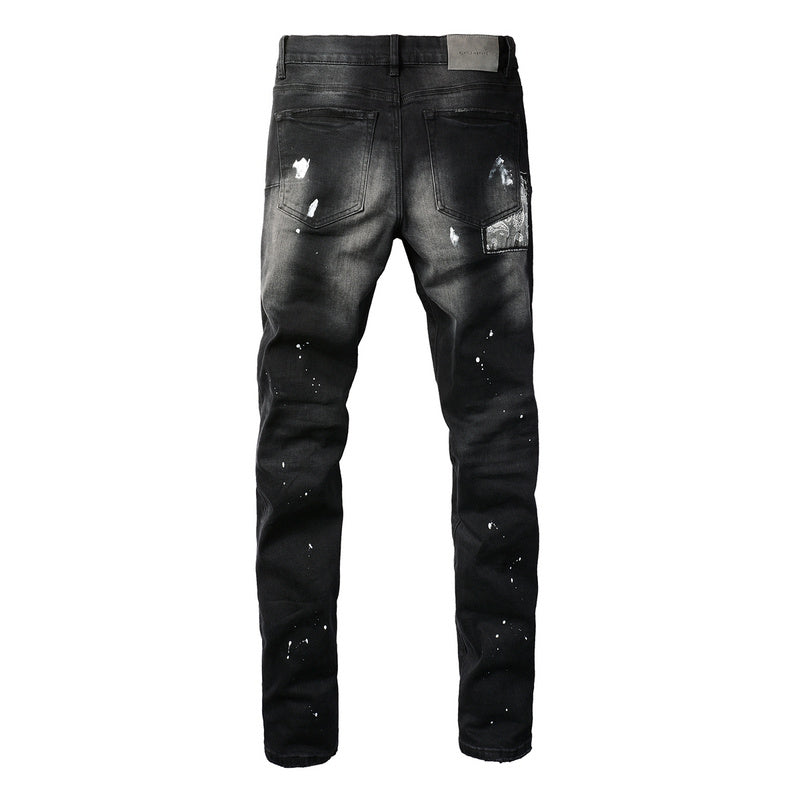 Purple Brand Jeans #9099 – Skinny Fit Distressed Denim