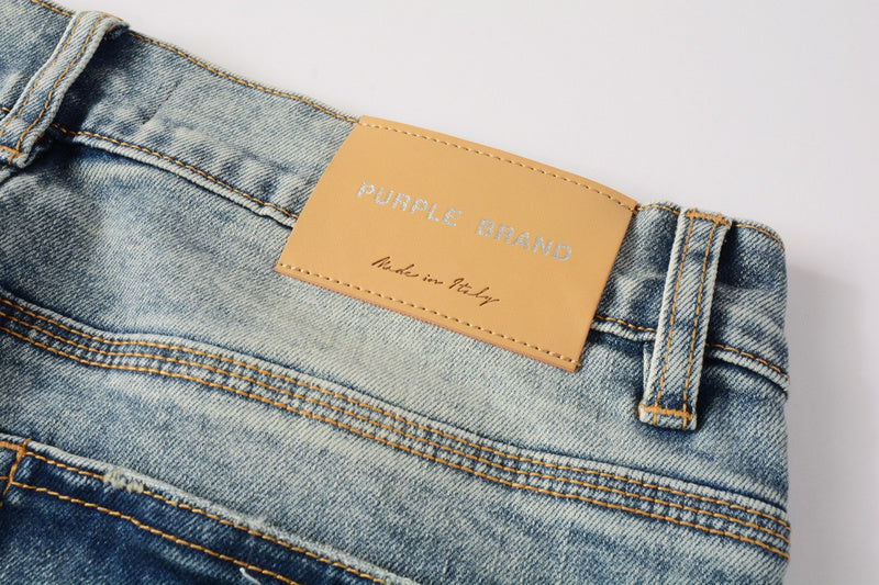 Purple Brand Skinny Jeans #9095 – Scratched Denim