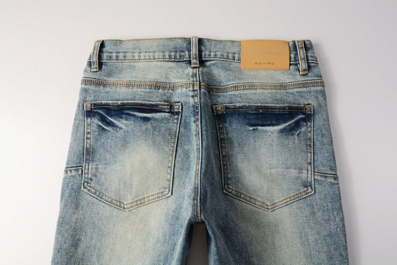 Purple Brand Skinny Jeans #9095 – Scratched Denim
