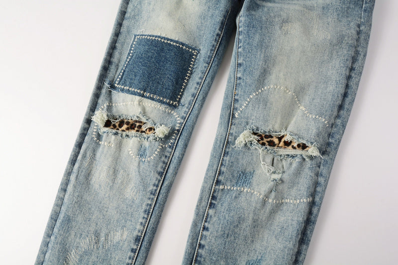Purple Brand Skinny Jeans #9095 – Scratched Denim