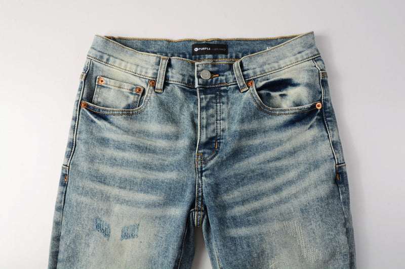 Purple Brand Skinny Jeans #9095 – Scratched Denim