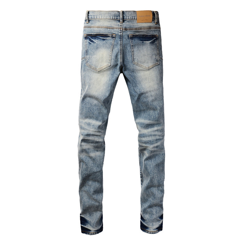 Purple Brand Skinny Jeans #9095 – Scratched Denim