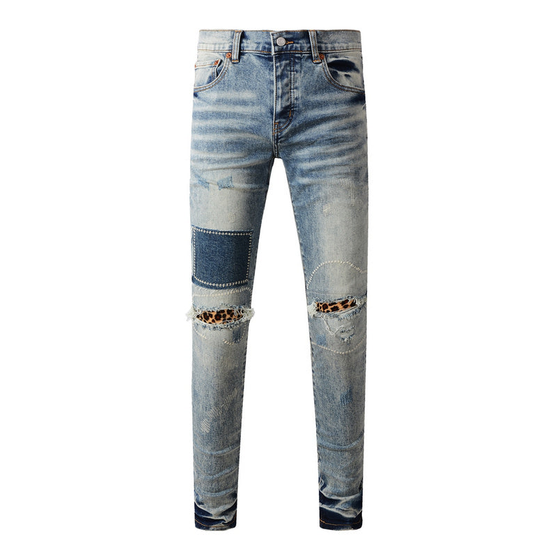 Purple Brand Skinny Jeans #9095 – Scratched Denim