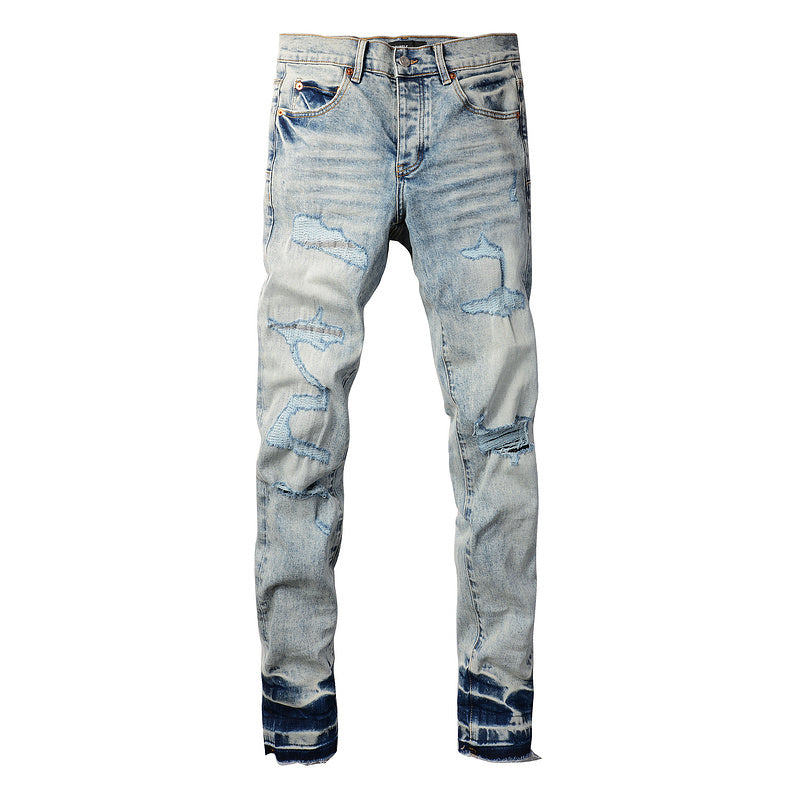 Purple Brand Skinny Jeans – Distressed Denim