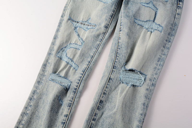Purple Brand Skinny Jeans – Distressed Denim