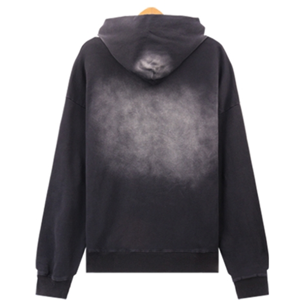 Purple Brand Logo Embroidery Hoodie
