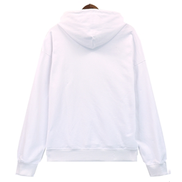 Purple Brand Logo Printed Hoodie