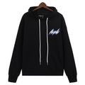 Purple Brand Logo Printed Hoodie