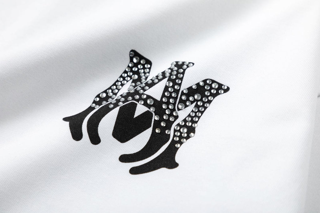 AMIRI AM Logo Cotton Jersey T-Shirt
