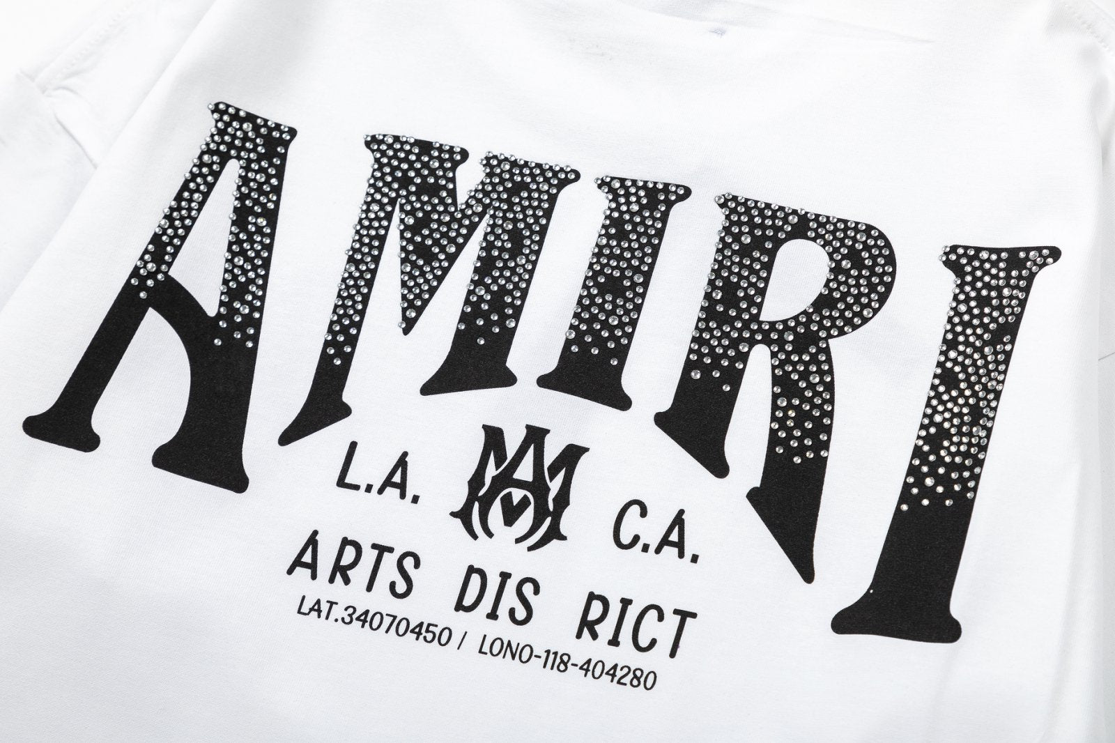 AMIRI AM Logo Cotton Jersey T-Shirt