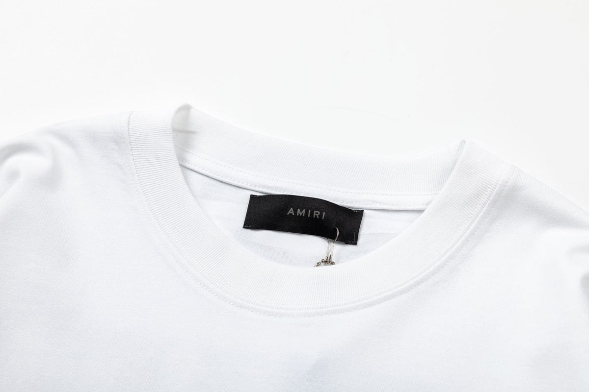 AMIRI AM Logo Cotton Jersey T-Shirt