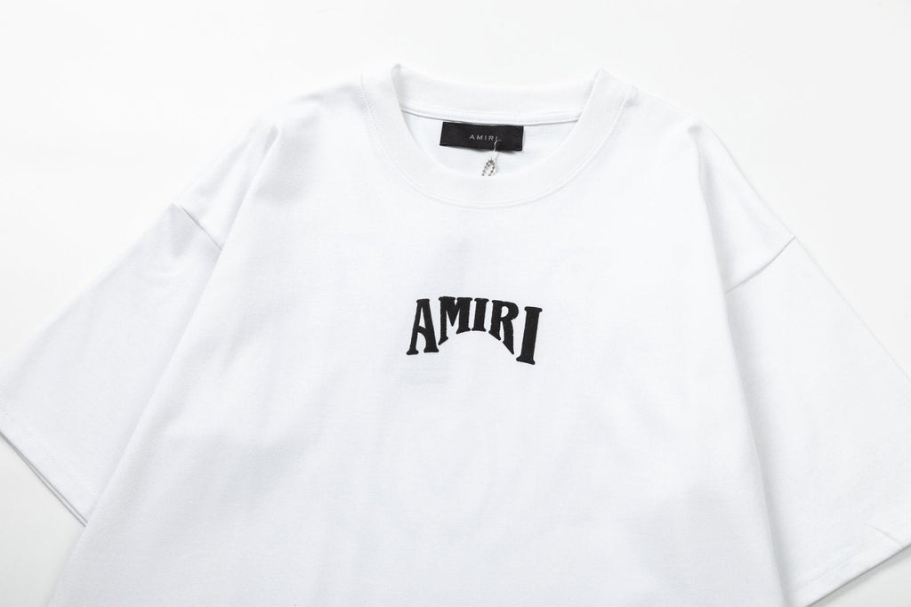 AMIRI AM Logo Cotton Jersey T-Shirt