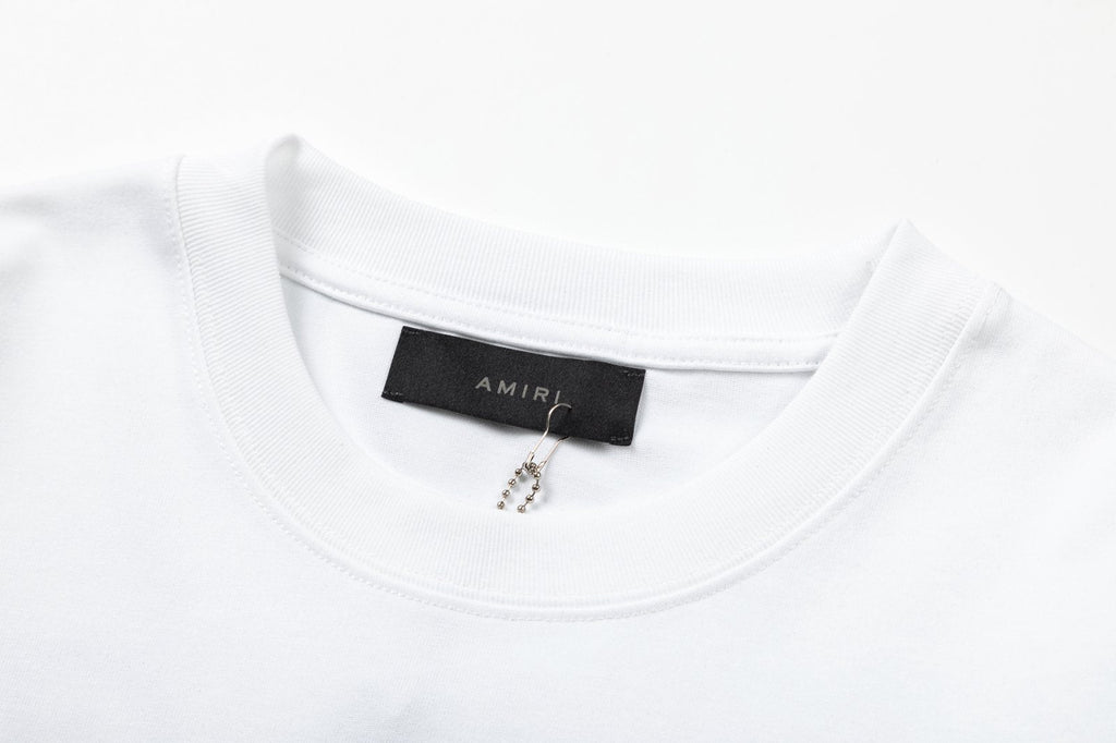 AMIRI AM Logo Cotton Jersey T-Shirt