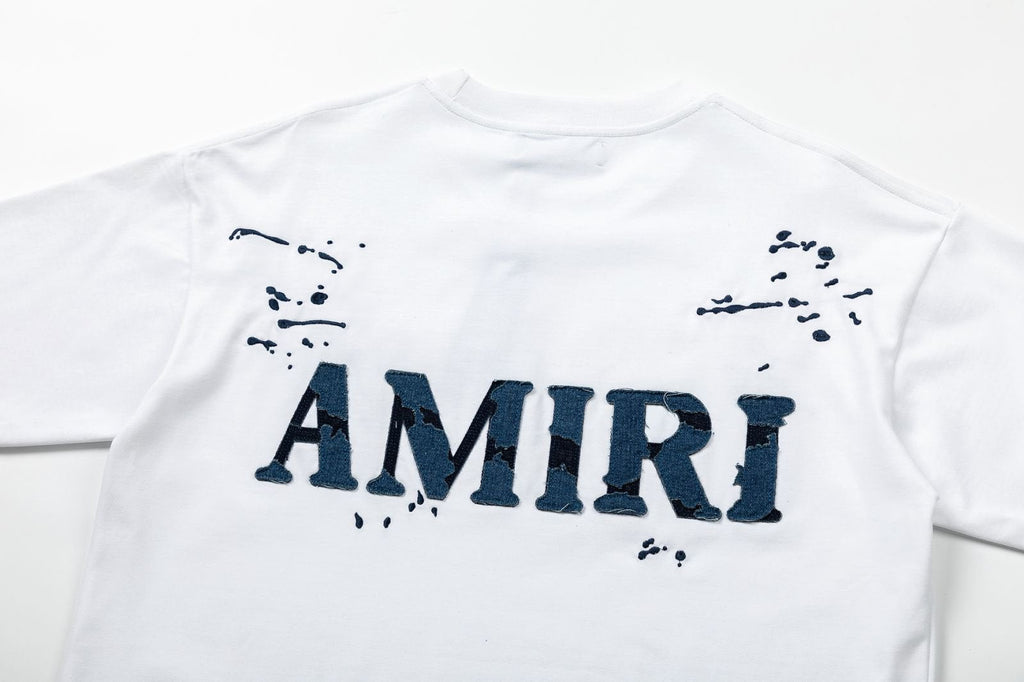 AMIRI Logo Cotton Jersey T-Shirt
