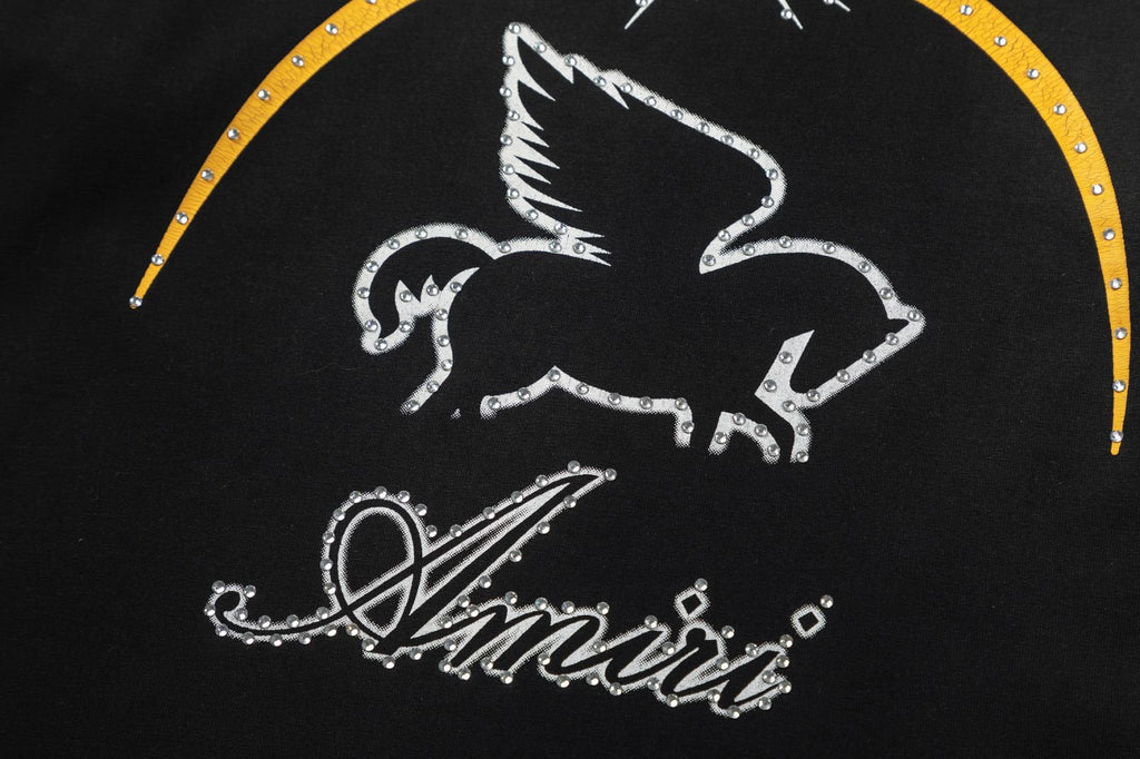 AMIRI Crystal Pegasus Graphic T-Shirt