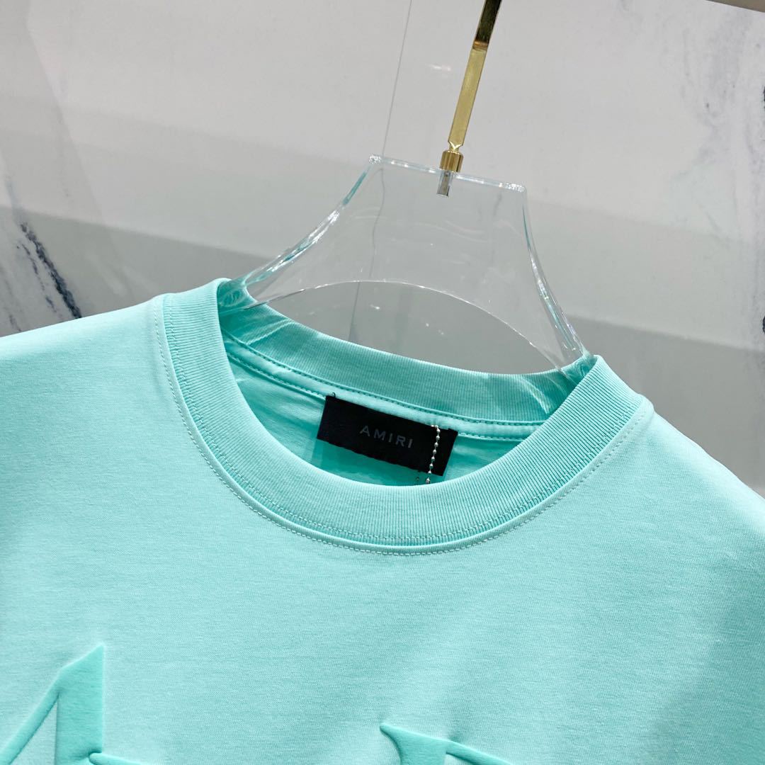 AMIRI Logo-Print Cotton T-Shirt