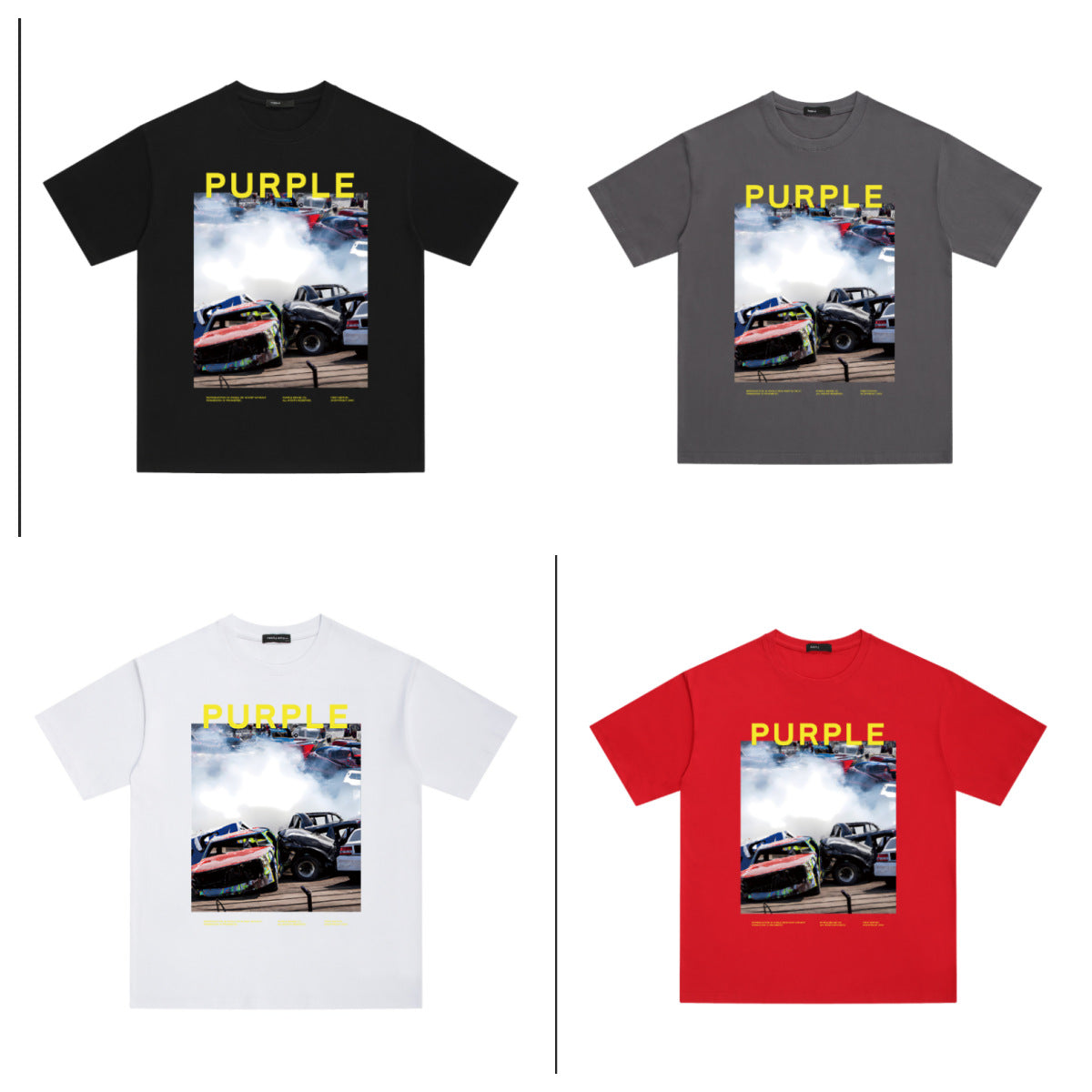 Purple Brand Men's T-Shirt P6 | 100% Cotton