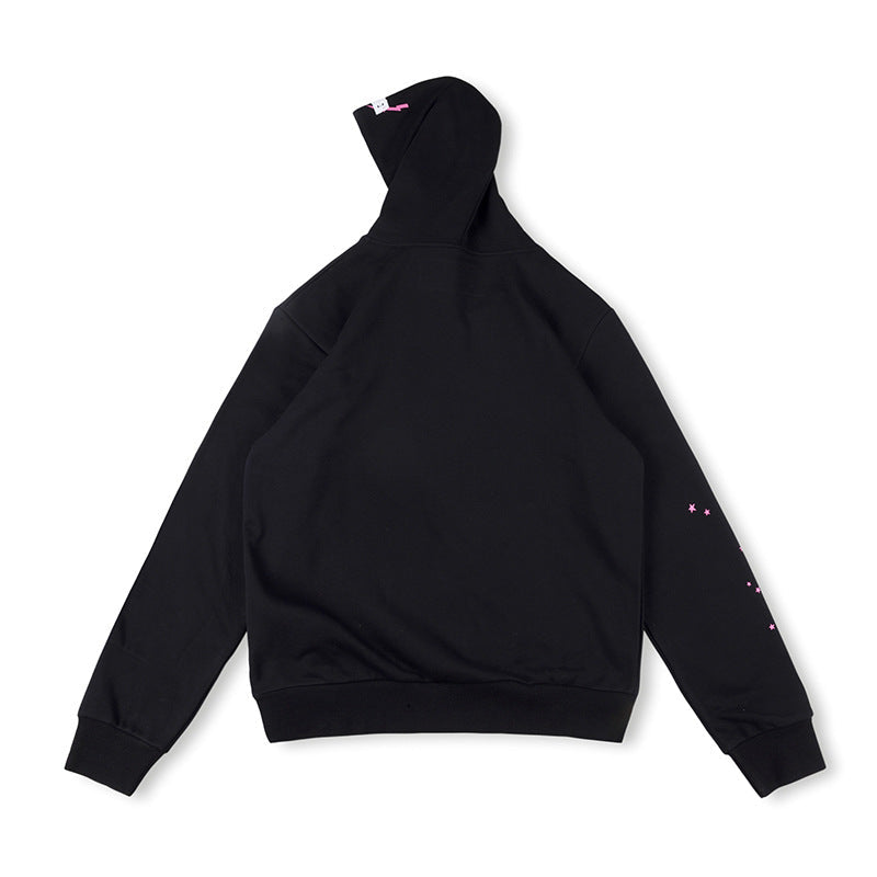 Sp5der Angel Number Hoodie – Black Premium Streetwear Sweatshirt