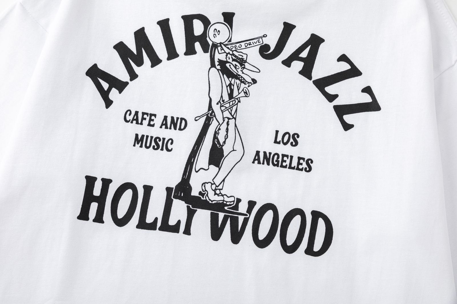 AMIRI Jazz Wolf Graphic T-Shirt