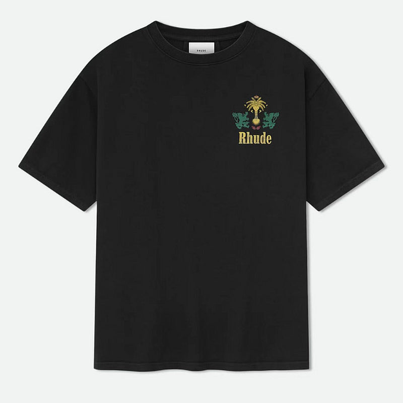 RHUDE Tabaco Tee – Vintage Wash Graphic T-Shirt