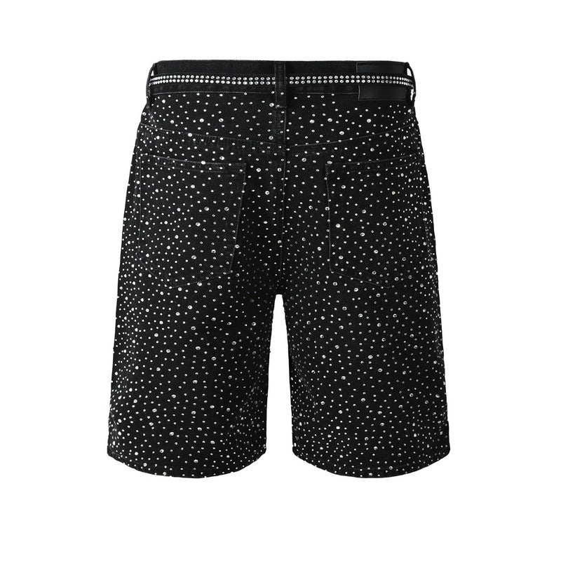 Purple Brand Slim-Fit Denim Shorts #5095