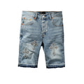 Purple Brand Slim-Fit Denim Shorts #5098