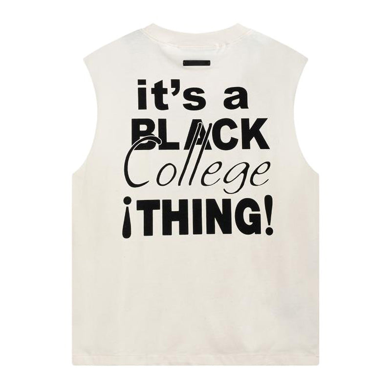 Fear Of God ESSENTIALS High Street Logo Vest T-Shirts