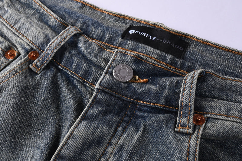 Purple Brand Crystal Diamond Skinny Jeans #9122